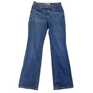Levi Strauss Jeans Womens 4 Blue‎ Denim Signature Misses Mid Rise Bootcut